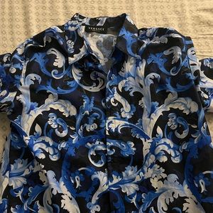Boys Versace Button Down Shirt